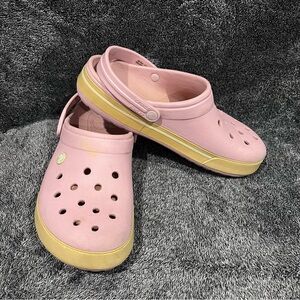 Crocs Crocband Clogs light pink size (men-9) (women-11)